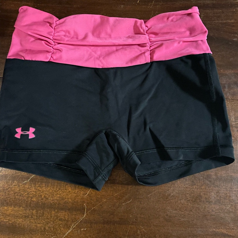 Under armour spandex shorts